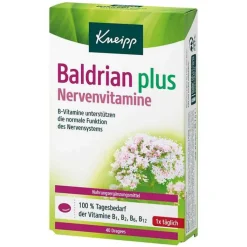 Kneipp Baldrian plus Nervenvitamine Dragees, 40 St