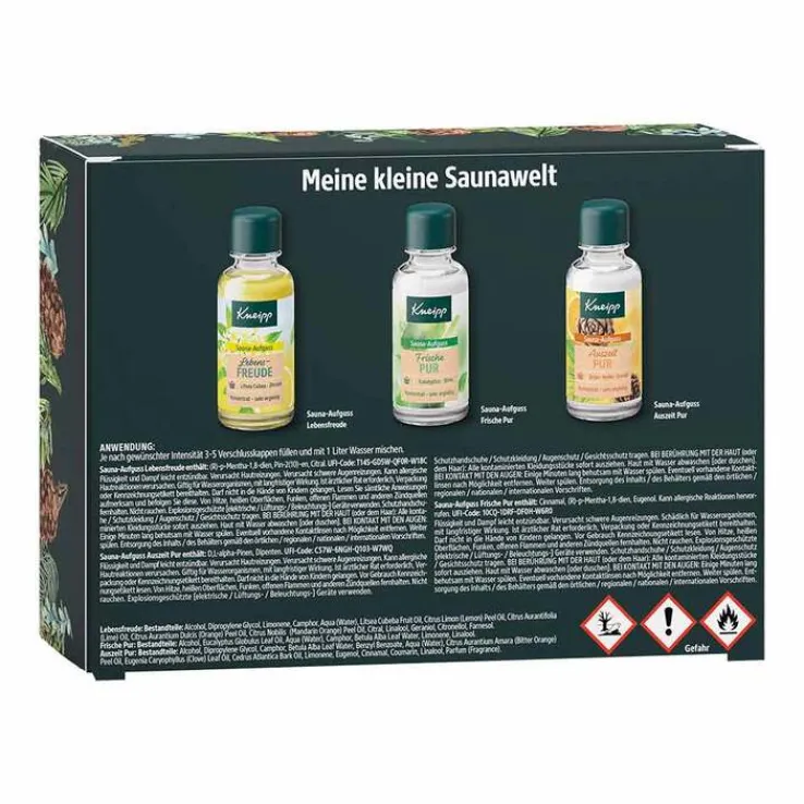 Kneipp Geschenkpackung Meine kleine Saunawelt, 3X20 ml