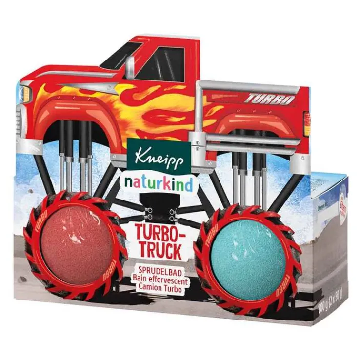 Kneipp naturkind Turbo-Truck Sprudelbad, 100 g