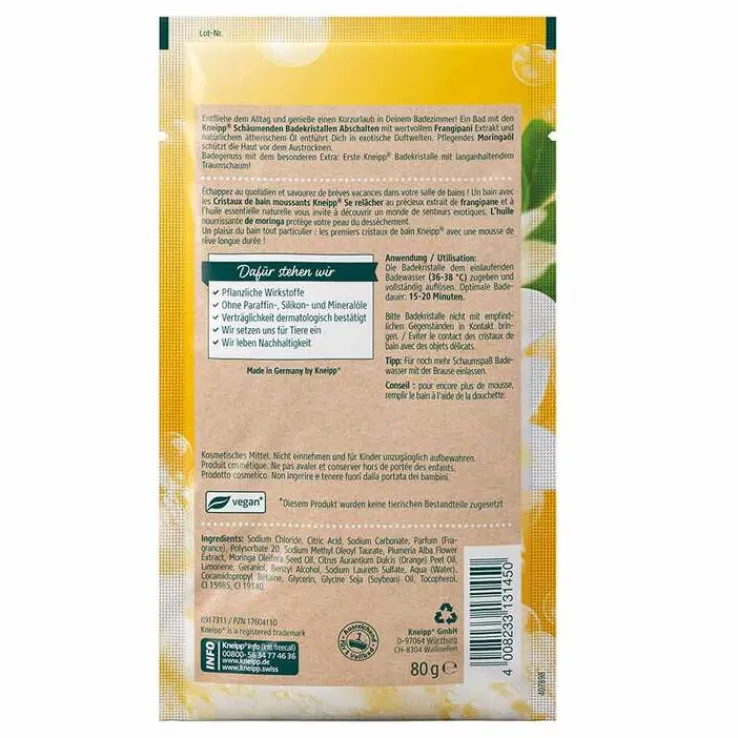 Kneipp schäumende Badekristalle Abschalten, 80 g