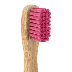 Öko Zahnbürste Bambus Borsten pink Nordics, 1 St