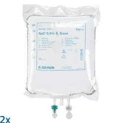Kochsalzlösung 0,9% B.Braun Spüllösung Ecob.Click, 2X5000 ml