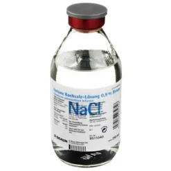 Kochsalzlösung 0,9% Glasflasche, 250 ml