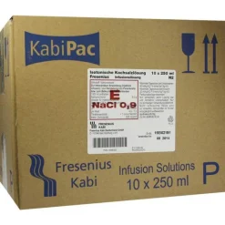Kochsalzlösung 0,9% Plastikflasche Fresenius, 10X250 ml