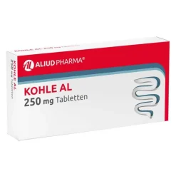 KOHLE AL 250 mg Tabletten, 20 St