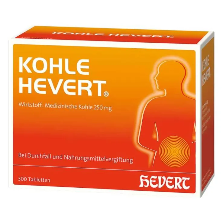 Kohle Hevert Tabletten, 300 St