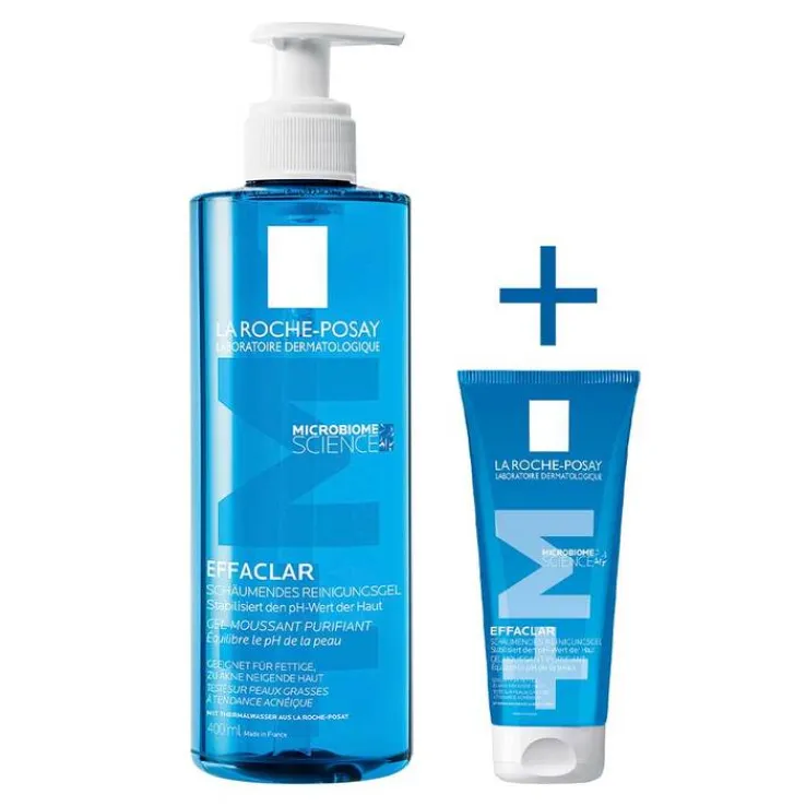 La Roche Posay Effaclar schäumendes Reinigungsgel, 400 ml