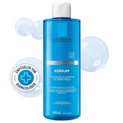 La Roche-Posay Kerium Extrem Mild Shampoo Gel, 400 ml