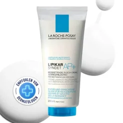La Roche-Posay Lipikar Syndet AP+ Reinigungs-Cremegel, 200 ml