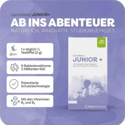 Lactobact Junior+ 7 Tage Beutel, 7X2 g