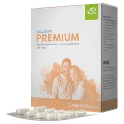 Lactobact Premium magensaftresistente Kapseln, 30 St