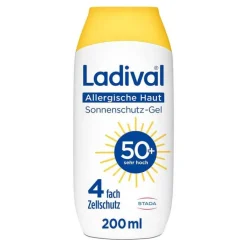 Ladival allergische Haut Sonnenschutz-Gel LSF 50 + , 200 ml