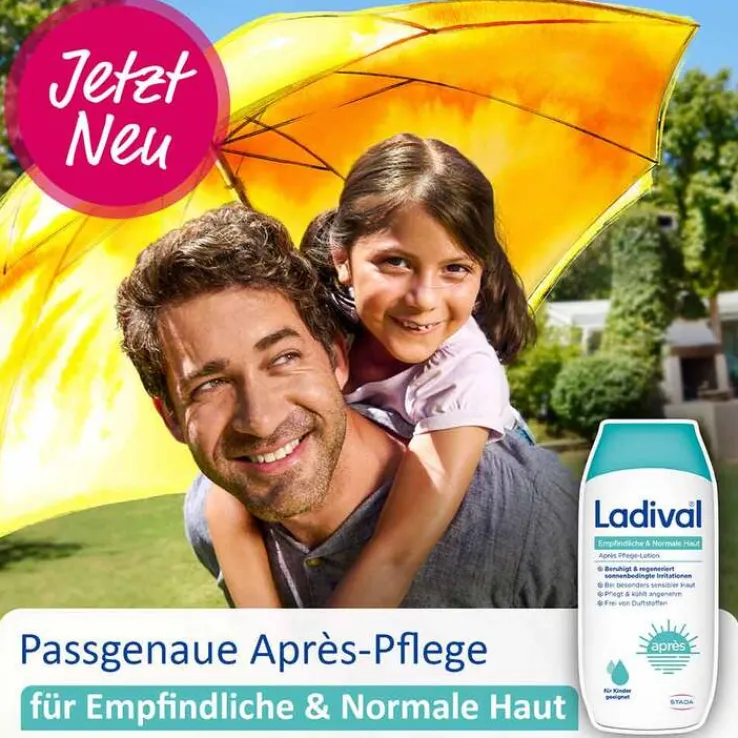 Ladival empfindliche + normale Haut Apres Lotion, 200 ml