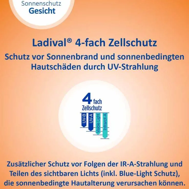 Ladival empfindliche Kinderhaut Creme LSF 50 + , 50 ml