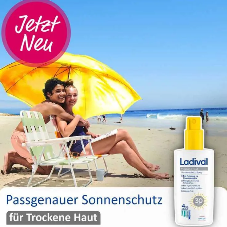 Ladival trockene Haut Sonnenschutz-Spray LSF 30, 150 ml