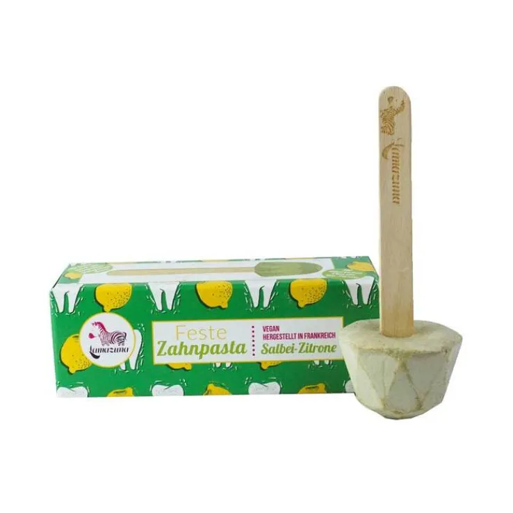 Lamazuna Feste Zahnpasta Salbei-Zitrone, 17 g