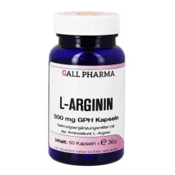 L-Arginin 500 mg GPH Kapseln, 60 St