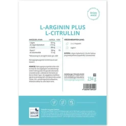 L-Arginin Plus L-Citrullin Kapseln, 234 g