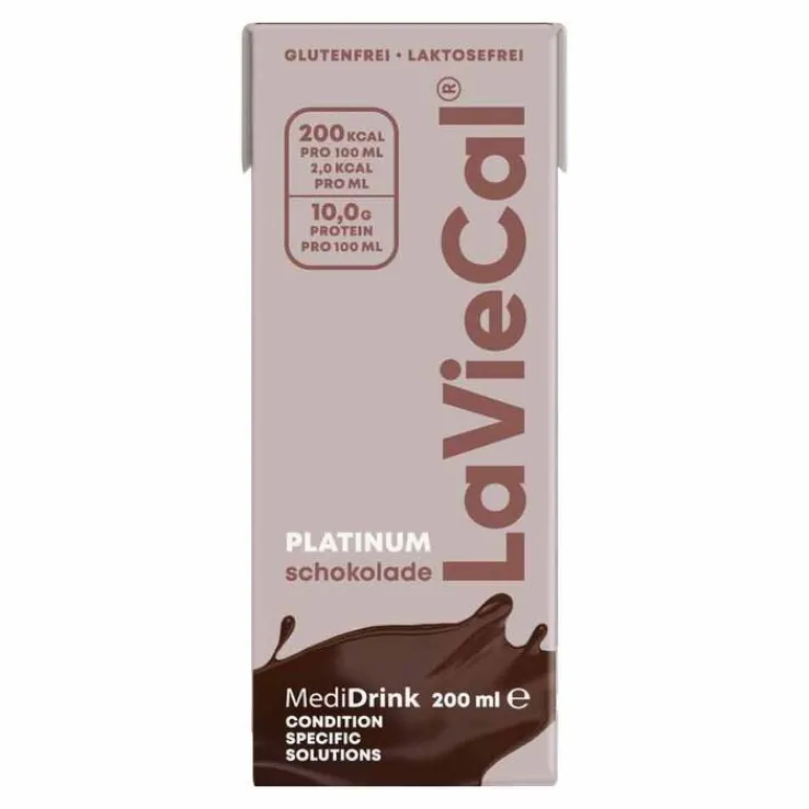 Laviecal Platinum Drink Schokolade, 30X200 ml