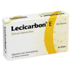 Lecicarbon® E CO2-Laxans Erwachsenensuppositorien, 10 St