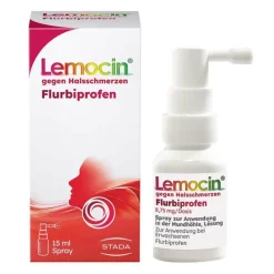 Lemocin Flurbiprofen 8,75mg / Dosis Spray zur Anwendung in der Mundhöhle, 15 ml
