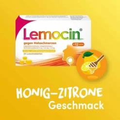 Lemocin® gegen Halsschmerzen Honig- und Zitronengeschmack, 24 St