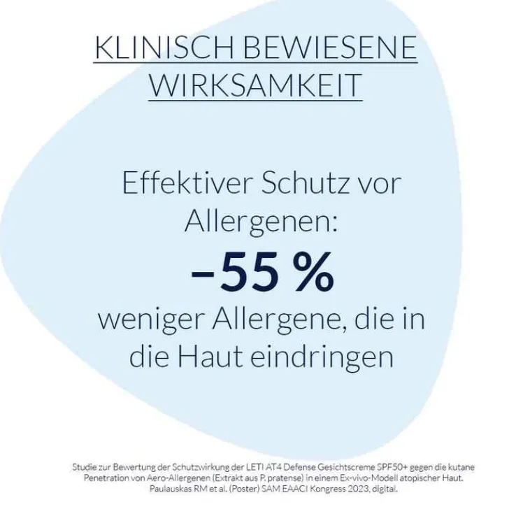 Leti AT4 Defense SPF 50+ Gesichtscreme, 50 ml