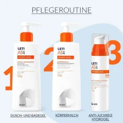 Leti AT4 Dusch- und Badegel, 750 ml