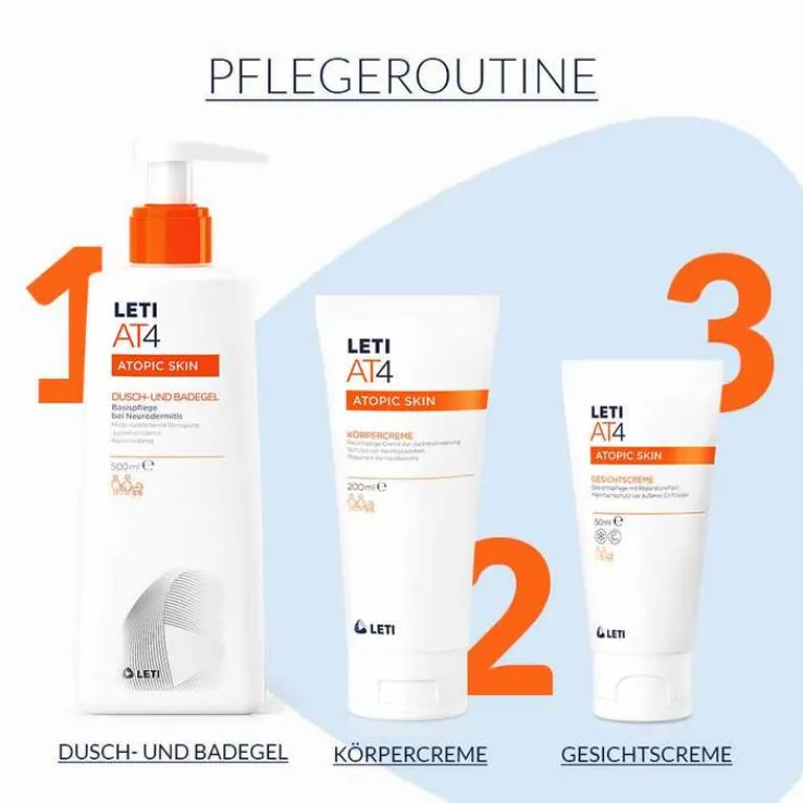 Leti AT4 Körpercreme, 200 ml