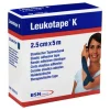 Leukotape K 2,5cm blau, 1 St