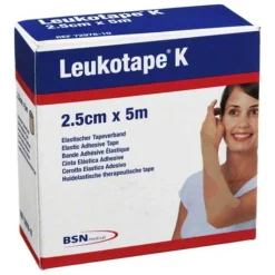 Leukotape K 2,5cm hautfarben, 1 St