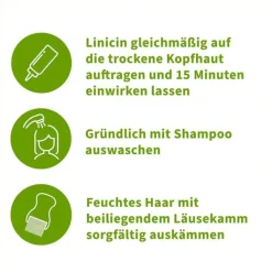 Linicin® Lotion 15 min mit Läusekamm, 100 ml