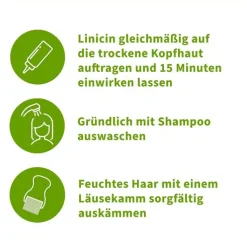 Linicin® Lotion 15 min ohne Läusekamm, 100 ml