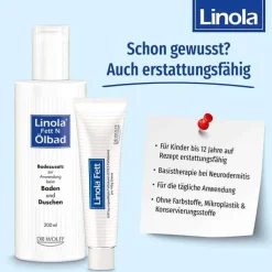 Linola fett N Ölbad, 200 ml