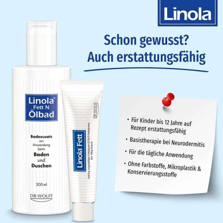 Linola fett N Ölbad, 200 ml