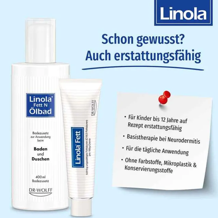 Linola fett N Ölbad, 400 ml