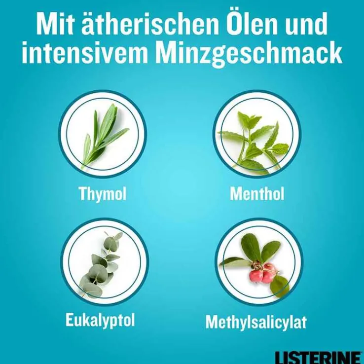 Listerine Cool Mint Lösung, 600 ml