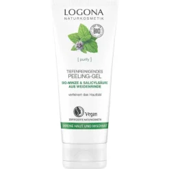 Logona Purify tiefenreinigendes Peeling-Gel, 100 ml