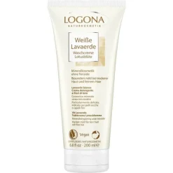 Logona weisse Lavaerde Waschcreme Lotusblüte, 200 ml