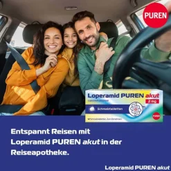 Loperamid PUREN akut 2 mg Schmelztabletten, 6 St