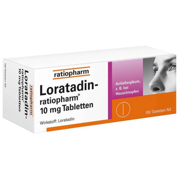 Loratadin ratiopharm 10 mg Tabletten, 100 St