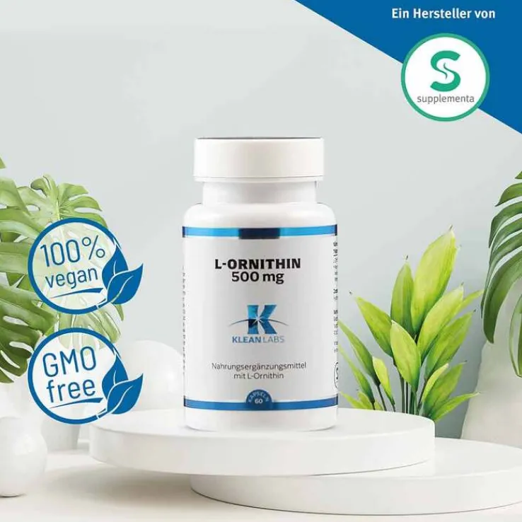 L-Ornithin 500 mg Kapseln, 60 St