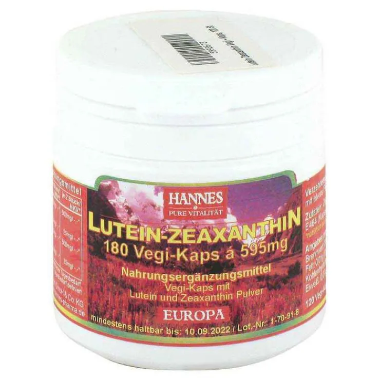 Lutein Zeaxanthin Vegi-Kaps, 180 St