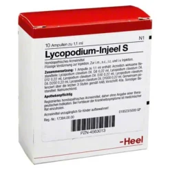 Lycopodium Injeel S Ampullen, 10 St