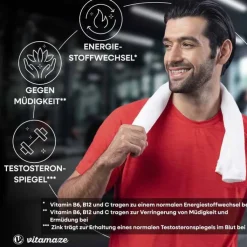 Maca 4:1 hochdosiert + L-Arginin Kapseln, 240 St