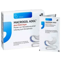 Macrogol ADGC® plus Elektrolyte Pulver zur H.e.L.zum Einnehmen , 10 St