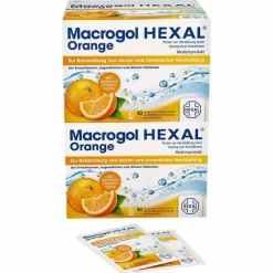 Macrogol HEXAL Orange Pulver zur Herstellung einer Lösung zum Einnehmen Beutel , 100 St