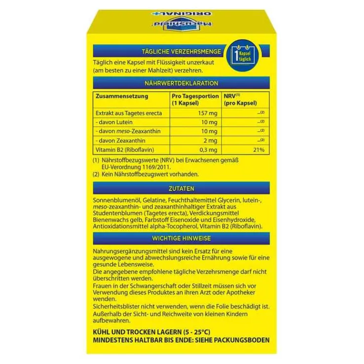 Macushield Original+ Weichkapseln, 90 St