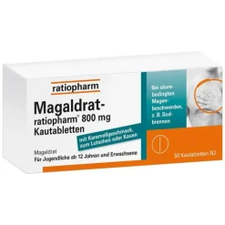 Magaldrat-ratiopharm® 800 mg Kautabletten, 50 St