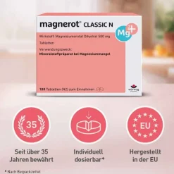 magnerot® CLASSIC N Magnesium Tabletten, 1000 St